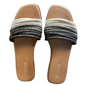 Multi Strand Rhinestone Slides